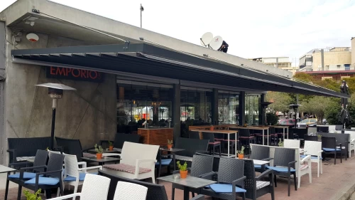 Pergosystem Fly στο emborio cafe